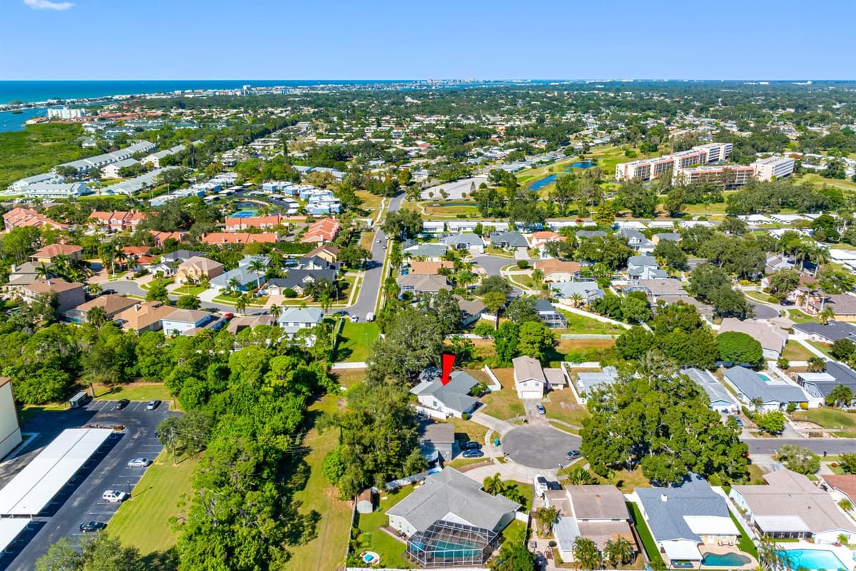 Aerial View of the Neighborhood