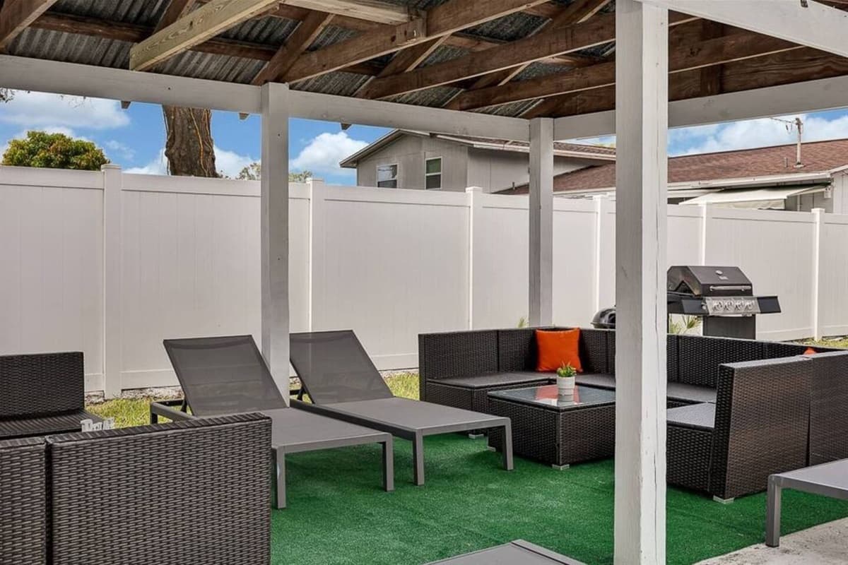 Comfortable lounge chairs in our magnificent heated pool. Enjoy and create memories you could treasure with loved ones while you are home away from home! If you like what you see, send us an inquiry right away!