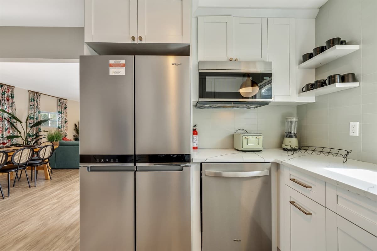 Prepare to be captivated by every detail of this culinary haven, where every element is meticulously curated to enhance your cooking experience.