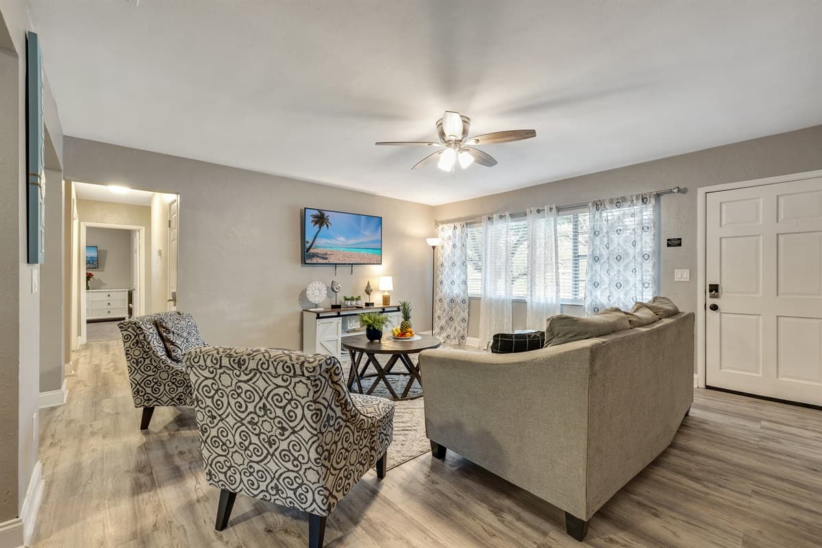 Escape to luxury on our sumptuous cream-colored couch, a haven of comfort that transcends mere furniture.