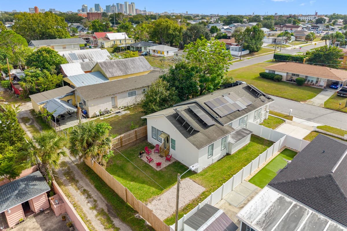 Aerial View of the Neighborhood