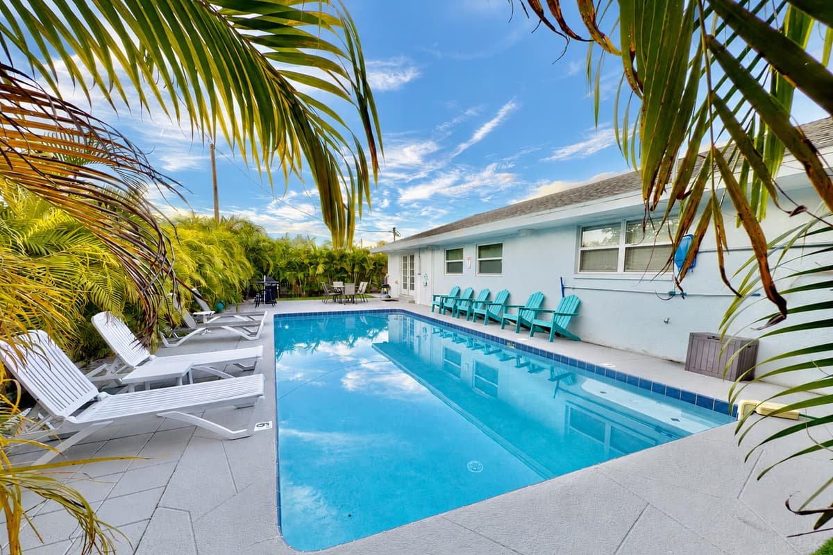 Sun, swim, and sizzle: enjoy the ultimate Florida experience in your private outdoor paradise.