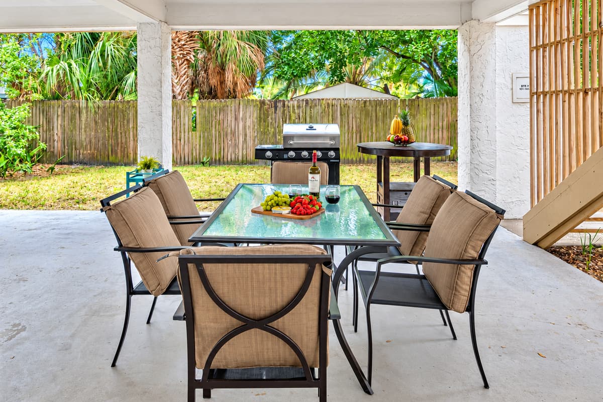 Whether you seek a tranquil spot to read a book or engage in captivating conversations with fellow guests, this outdoor haven offers the perfect setting.