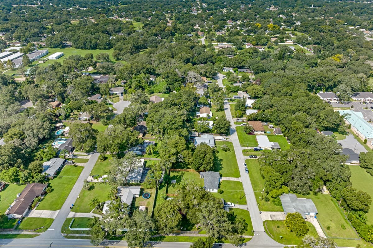 Aerial view of our secured and peaceful neighborhood! Have an amazing time during your stay in this wonderful area! Send us a message if you have any questions!