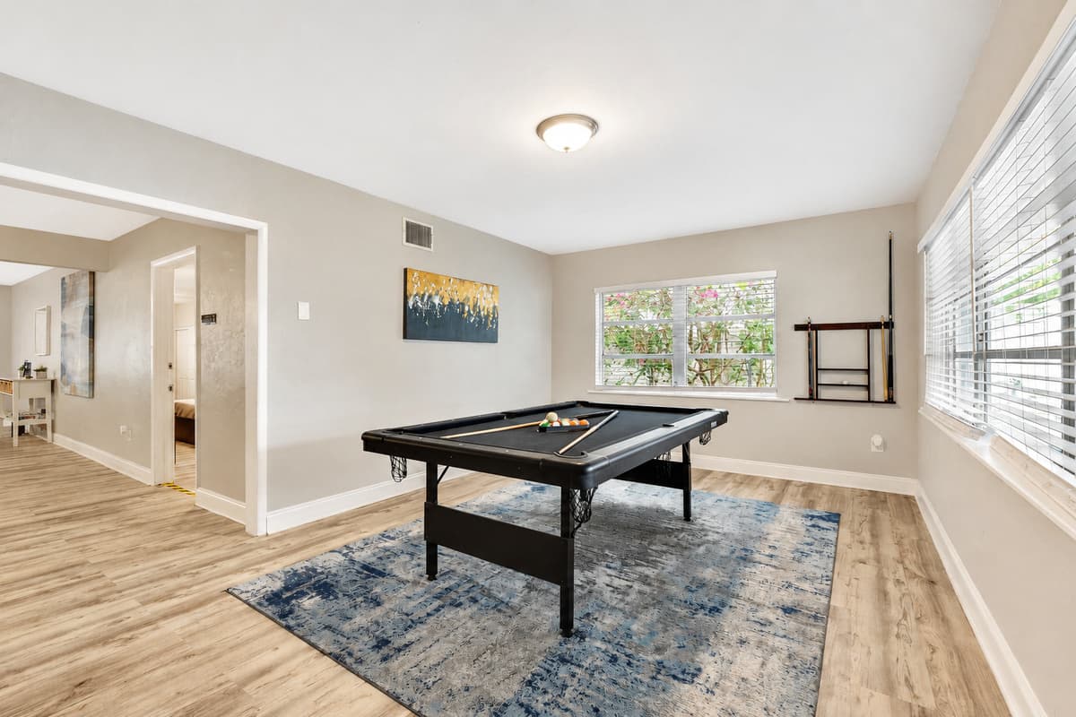 Whether you're a pool shark or a casual player, our game room is your personal arena for friendly competition and unforgettable moments.