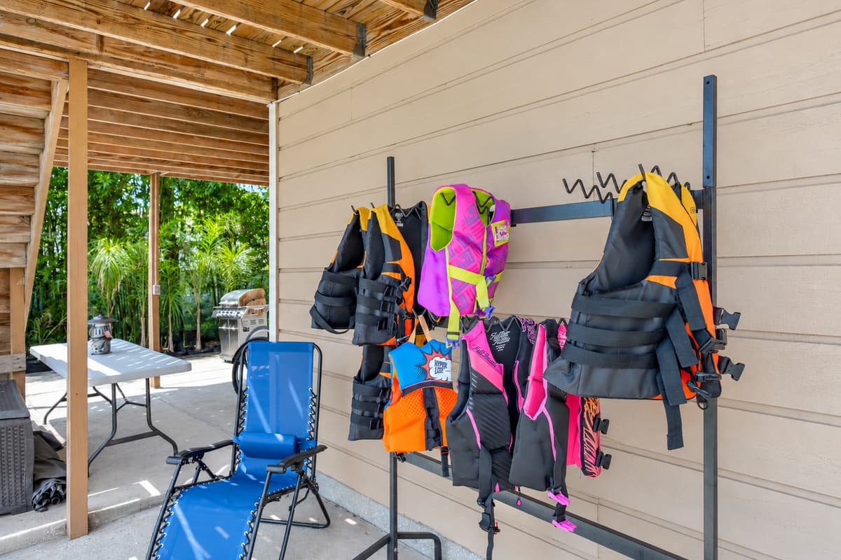 Safety is our top priority, and we provide a range of life jackets in various sizes to ensure a secure and