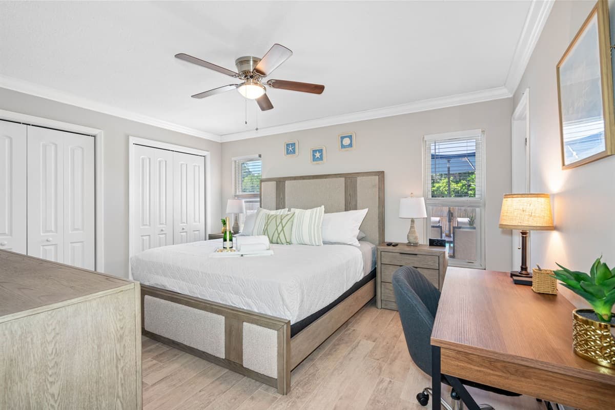 With its perfect blend of elegance, comfort, and functionality, this bedroom is your personal sanctuary.