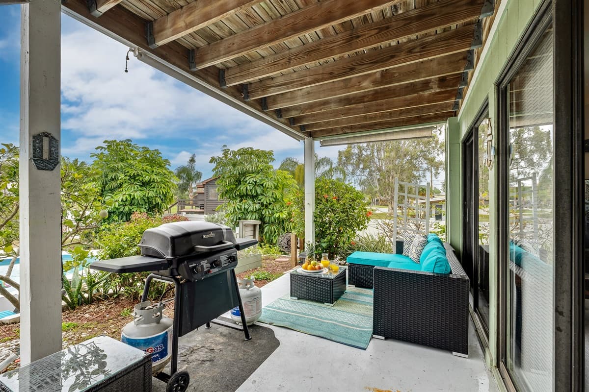 Positioned in a carefully selected spot to maximize tranquility, this seating area invites you to unwind and let the soothing ambiance of the surroundings wash over you.