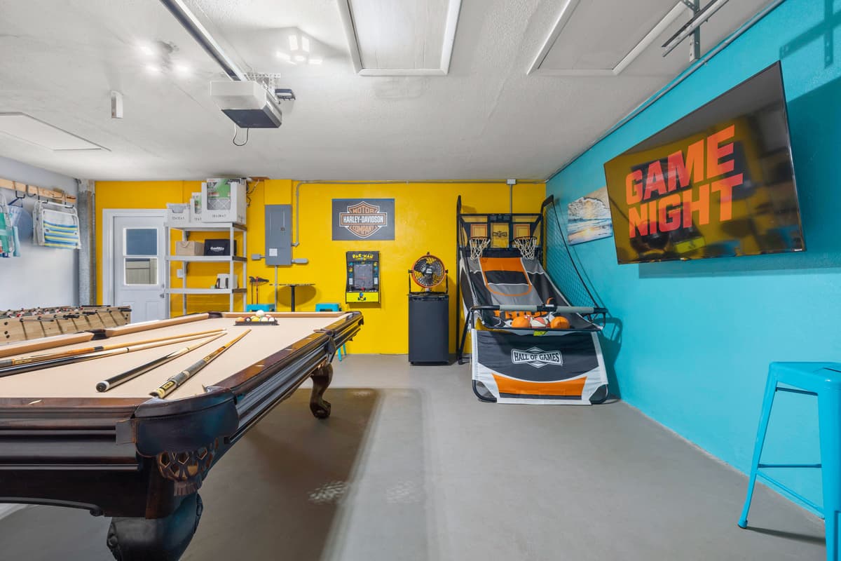 Game Room at Flamingo Palms.