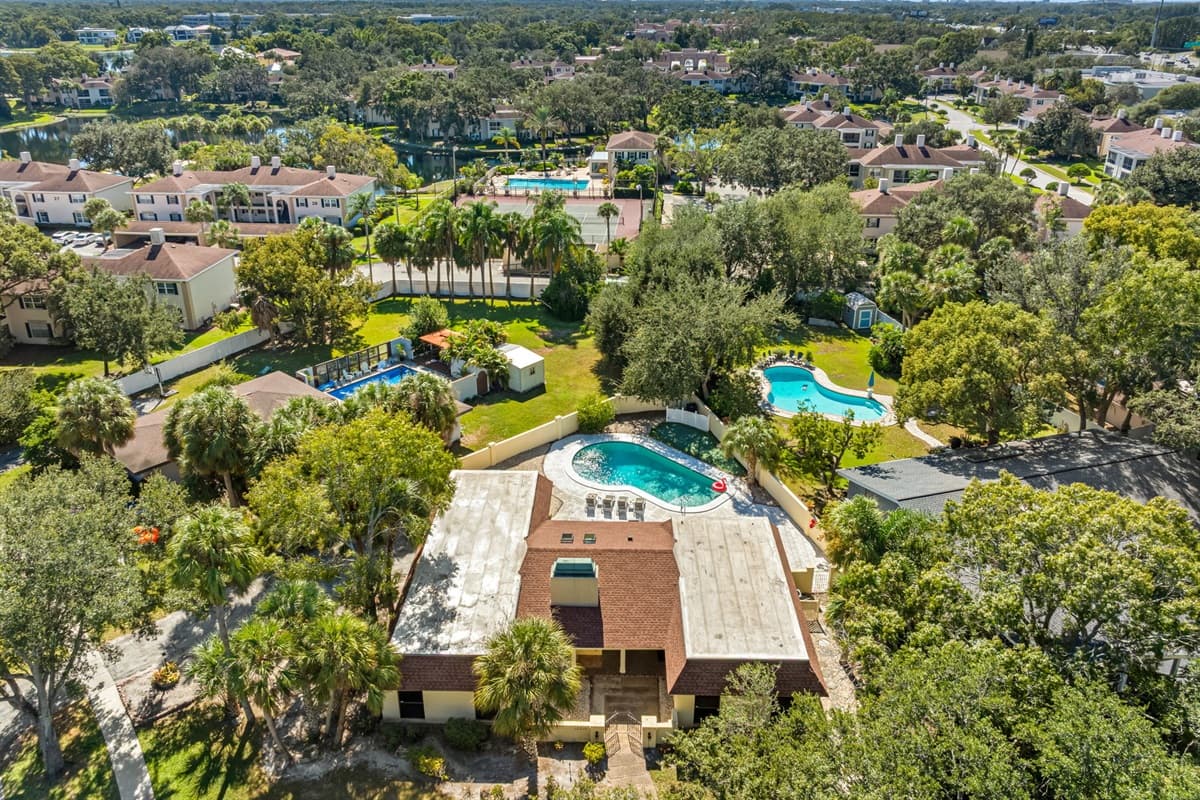 Aerial View of the Neighborhood