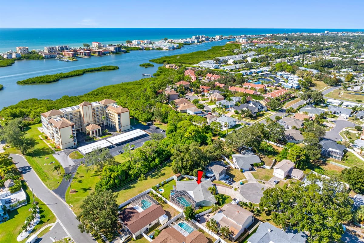Aerial View of the Neighborhood