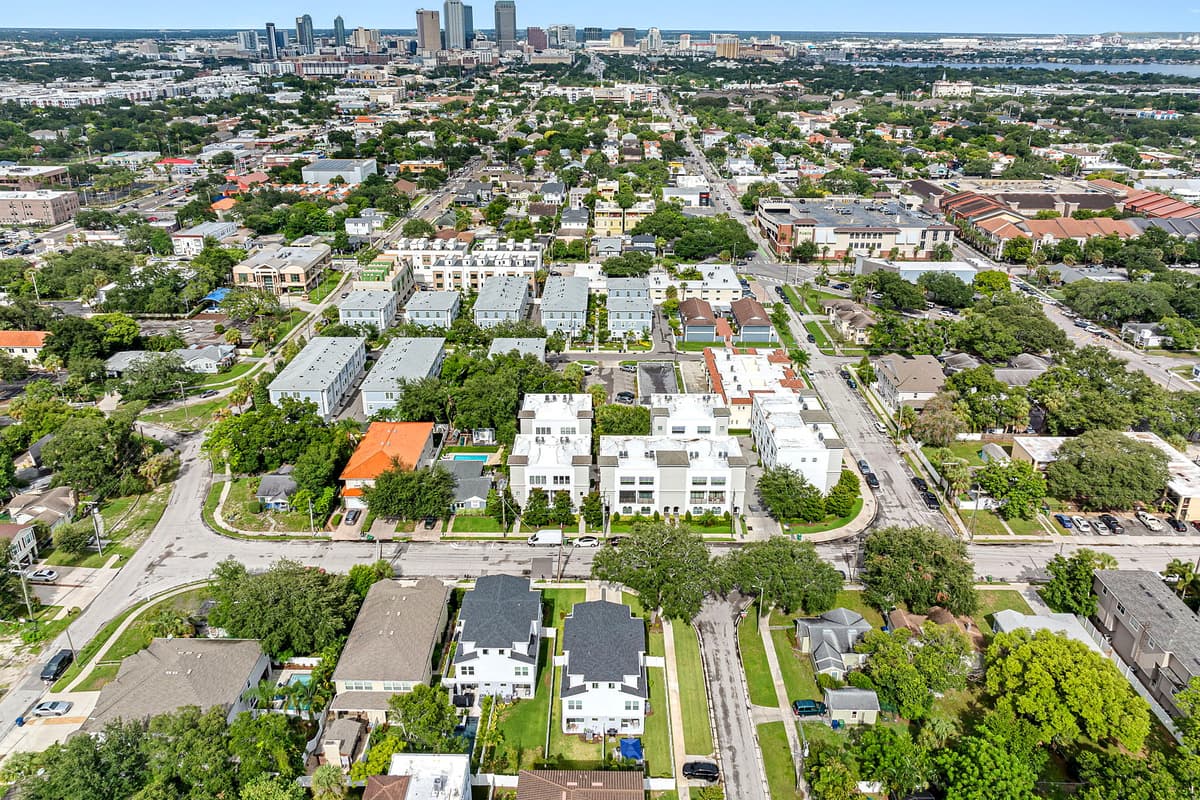 Aerial View of the Neighborhood