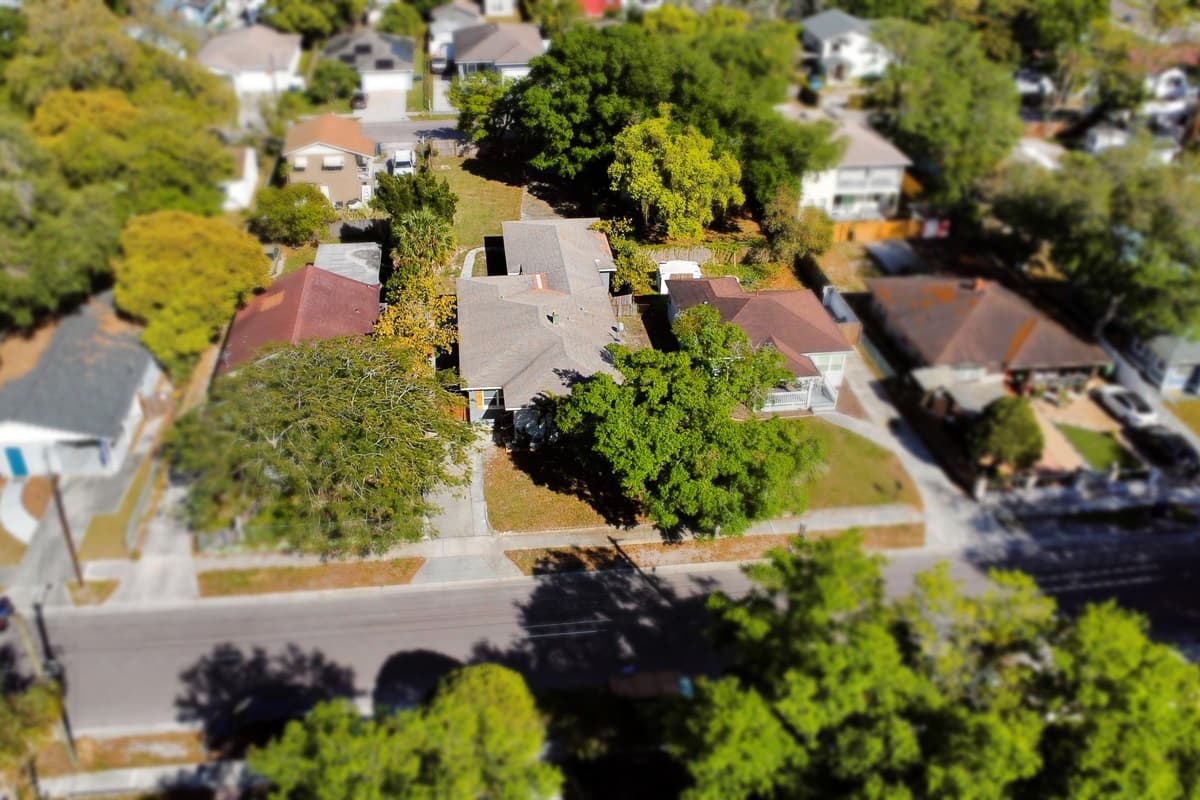 Aerial View of the Neighborhood