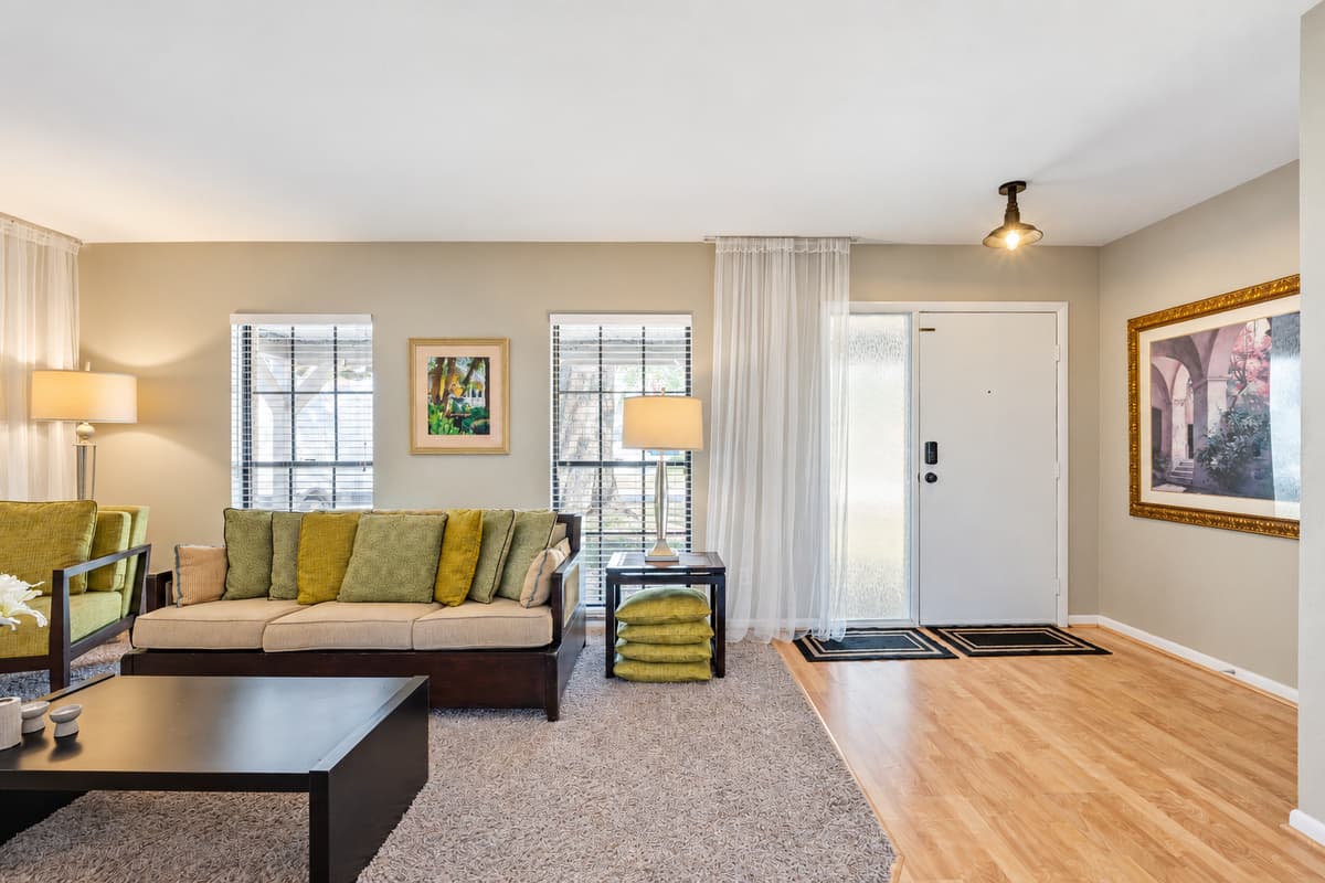 The design is a seamless blend of modern elegance and comfort, with carefully chosen furnishings that invite relaxation.