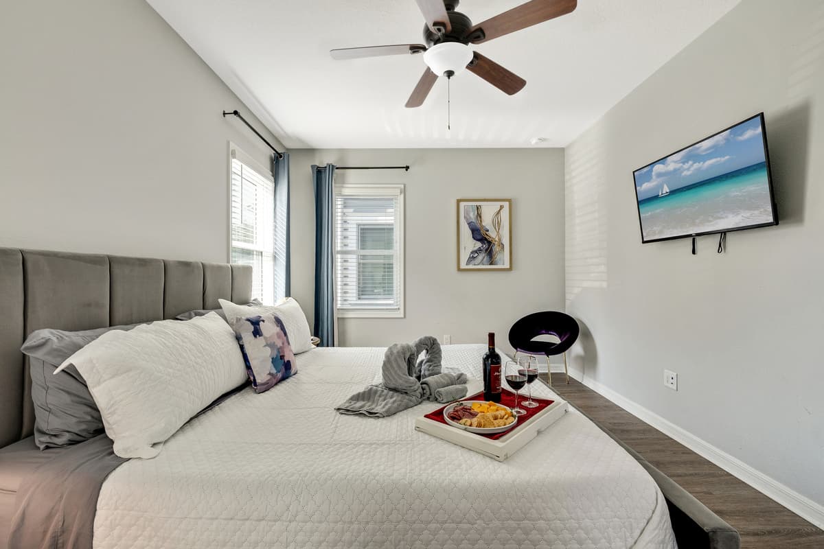 Every detail of the Master Suite has been carefully curated to elevate your stay.