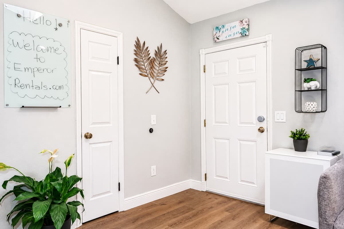 We wanted to ensure you feel at home while you stay at our property. Small details like plants and decors are essentials to make this property feel cozy. If you like the vibe of this property, send us an inquiry now!
