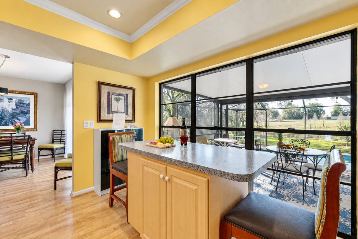 This culinary sanctuary boasts a harmonious blend of style and functionality.