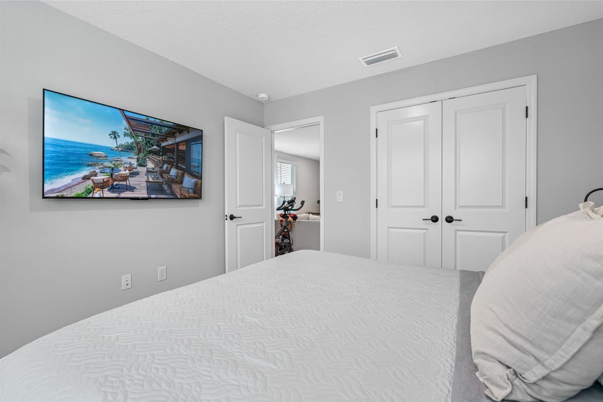 With ample space to stretch out and unwind, this bed offers the perfect sanctuary for a restful night's sleep.