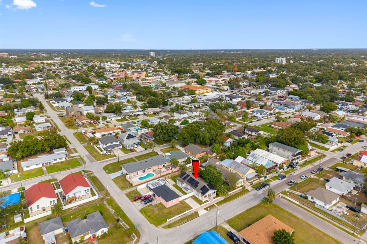 Aerial View of the Neighborhood