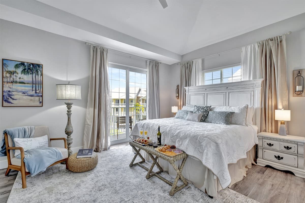 Welcome to a realm of regal relaxation - the King-size bedroom that sets the stage for luxurious comfort and rejuvenation.