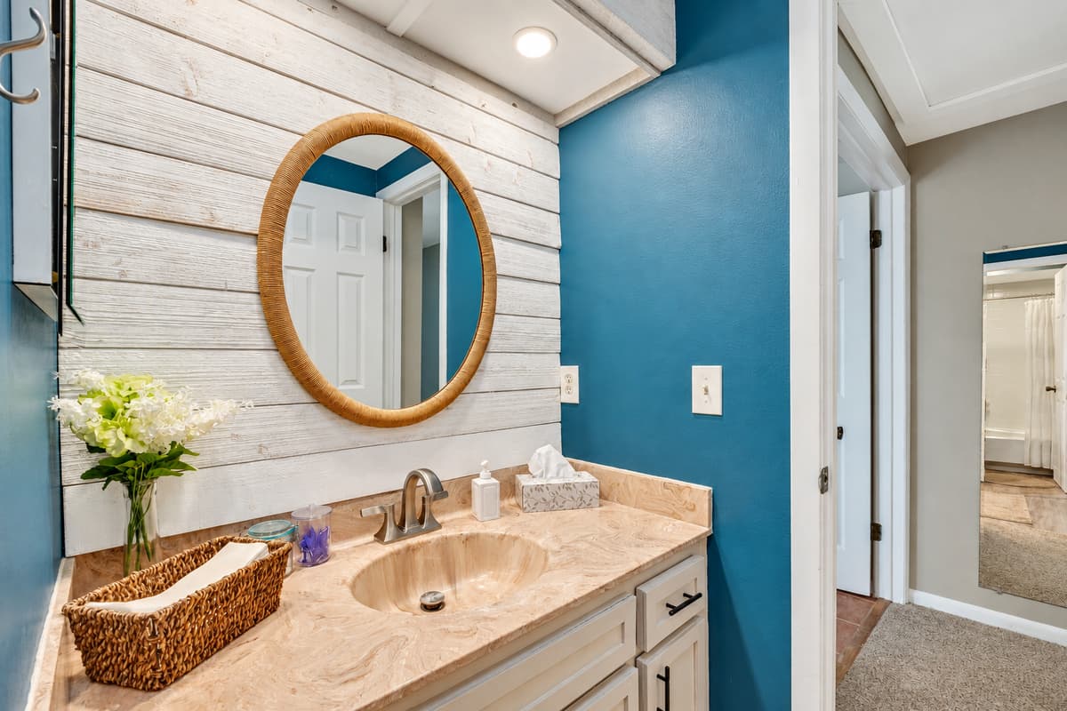 With its contemporary design and premium amenities, this bathroom invites you to pamper yourself and unwind in style.