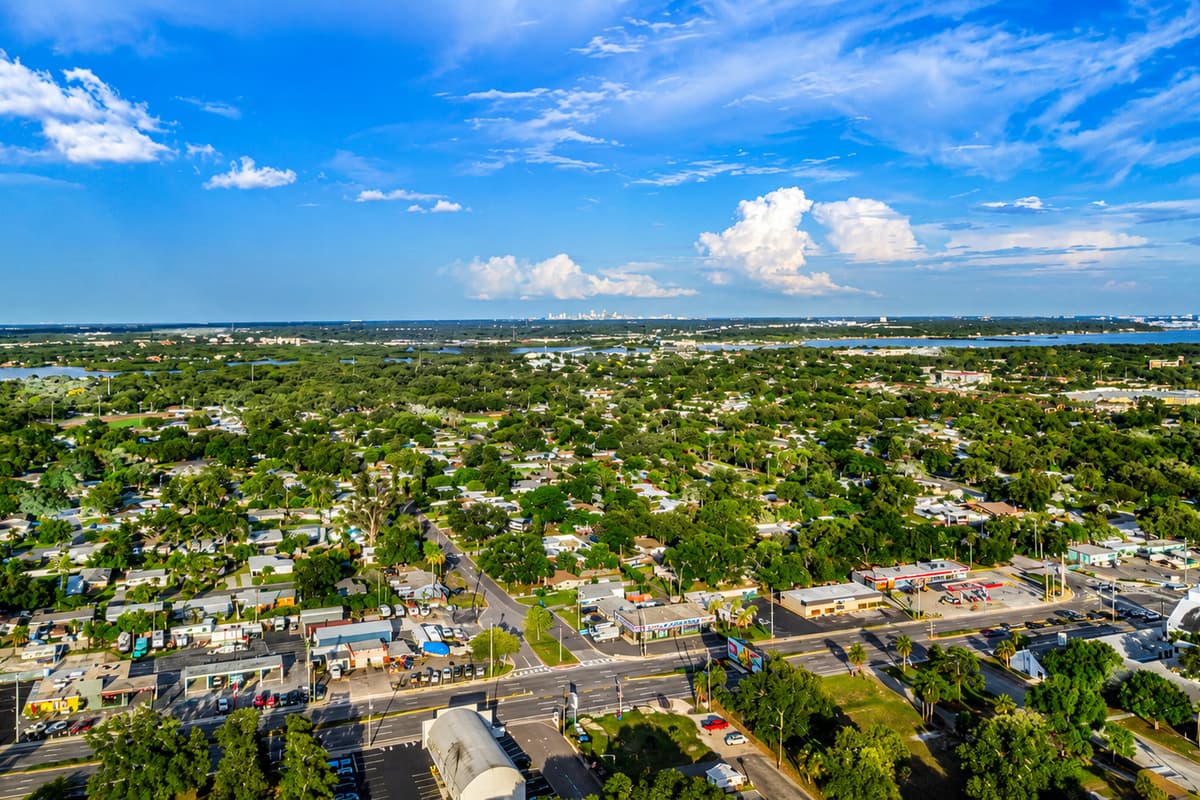 Aerial View of the Neighborhood