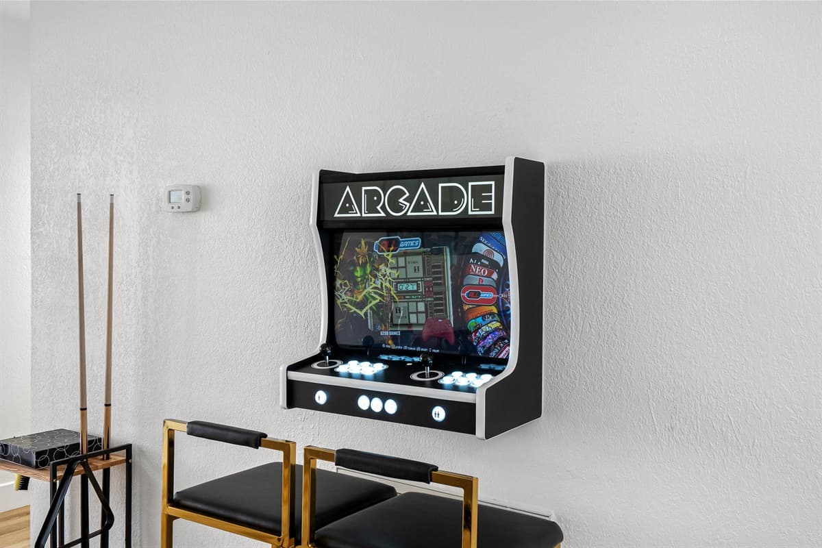 Rain or shine, this game room is your go-to for indoor fun, laughter, and a little friendly rivalry.