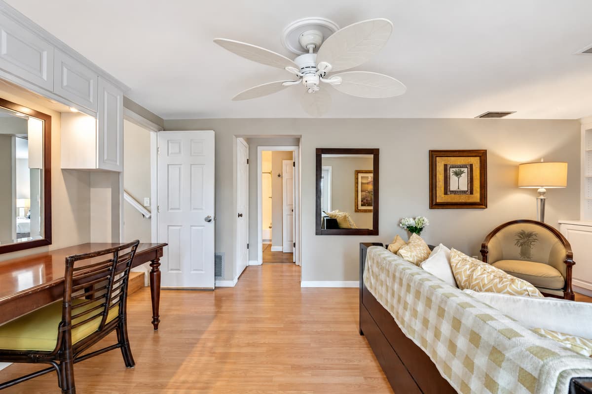 Our second living room offers a welcoming retreat where you can truly unwind and recharge.
