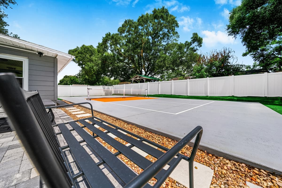 Grab a paddle and enjoy unlimited matches on your private full-size pickleball court, exclusively for you and your group.