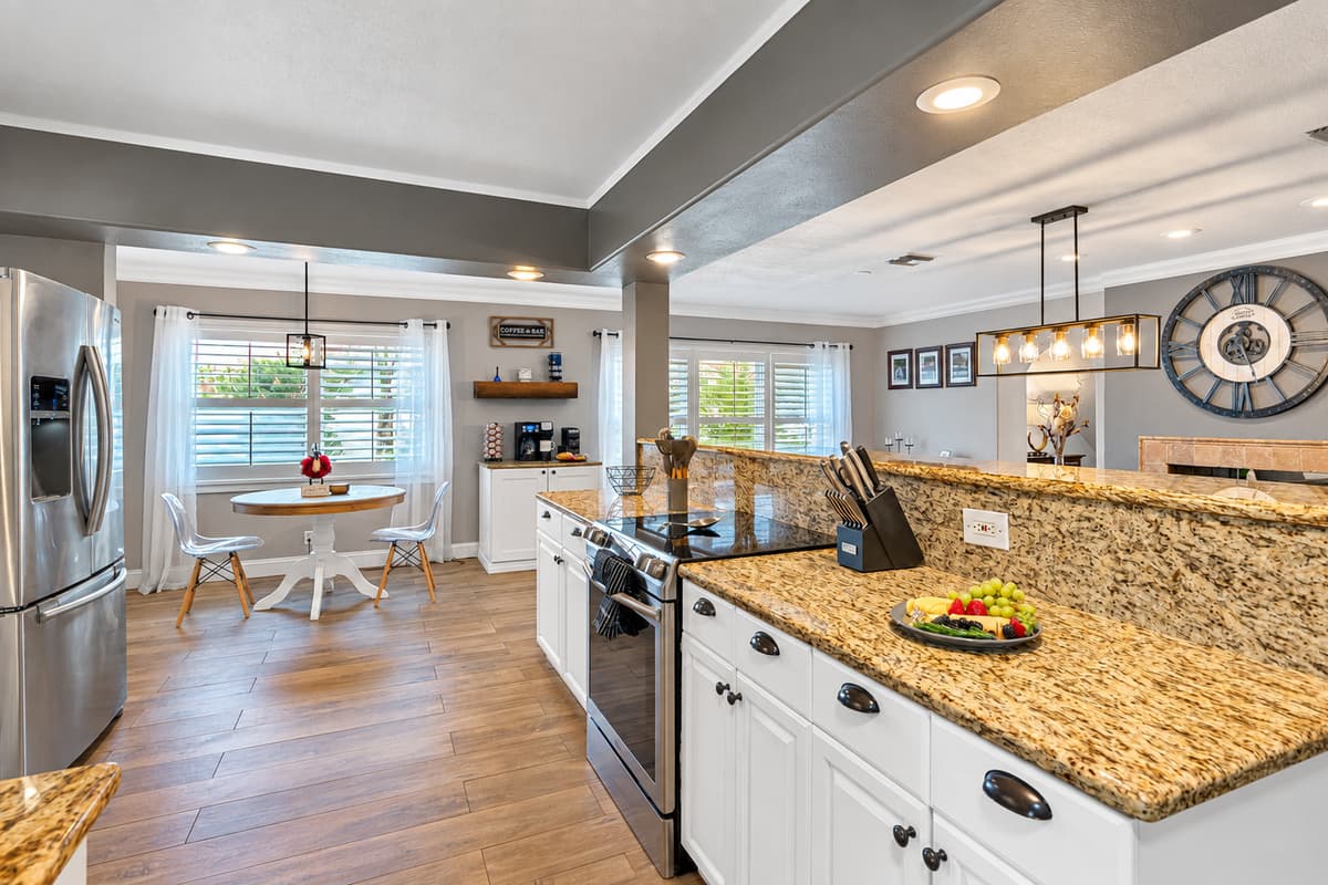 With state-of-the-art appliances, stylish design, and plenty of room for creativity, our kitchen is the perfect place to whip up your culinary dreams.