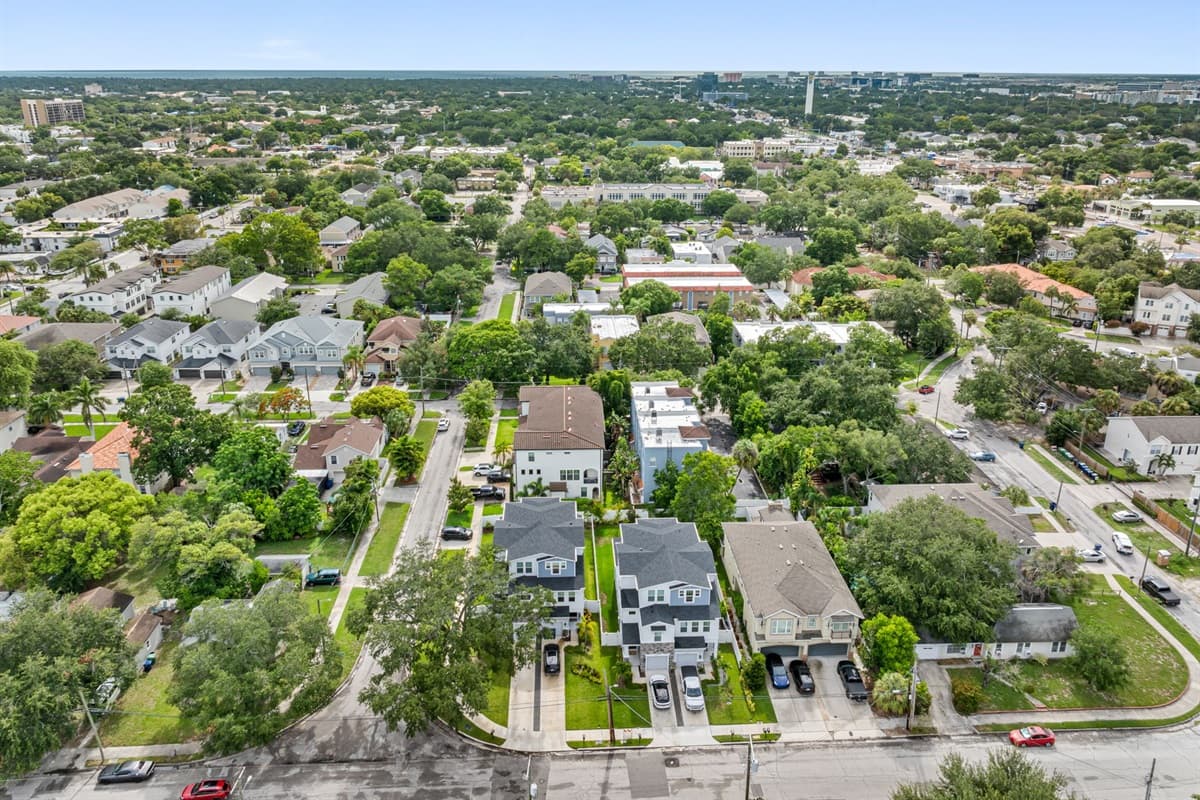 Aerial View of the Neighborhood