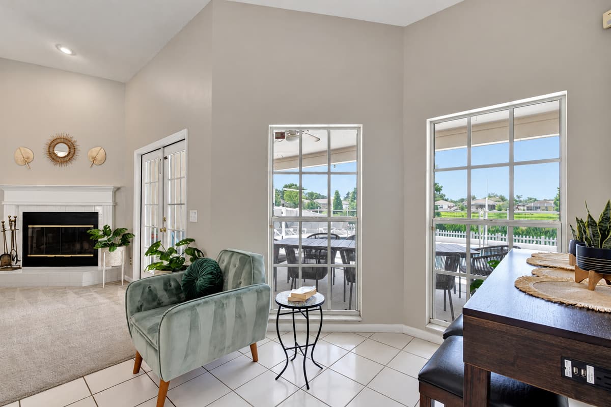 Whether you're seeking solace by the fireplace, engaging in lively conversations, or enjoying quality time with loved ones, this inviting space is sure to leave a lasting impression.