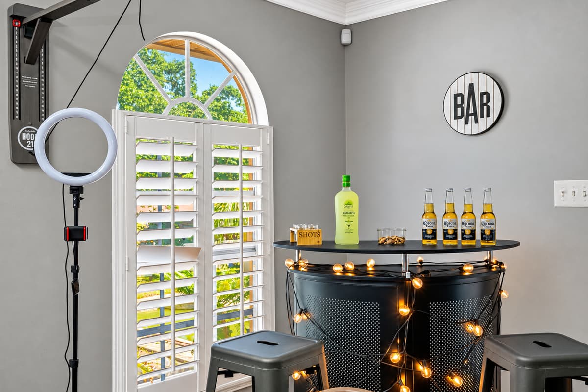 Welcome to the ultimate game room and bar!