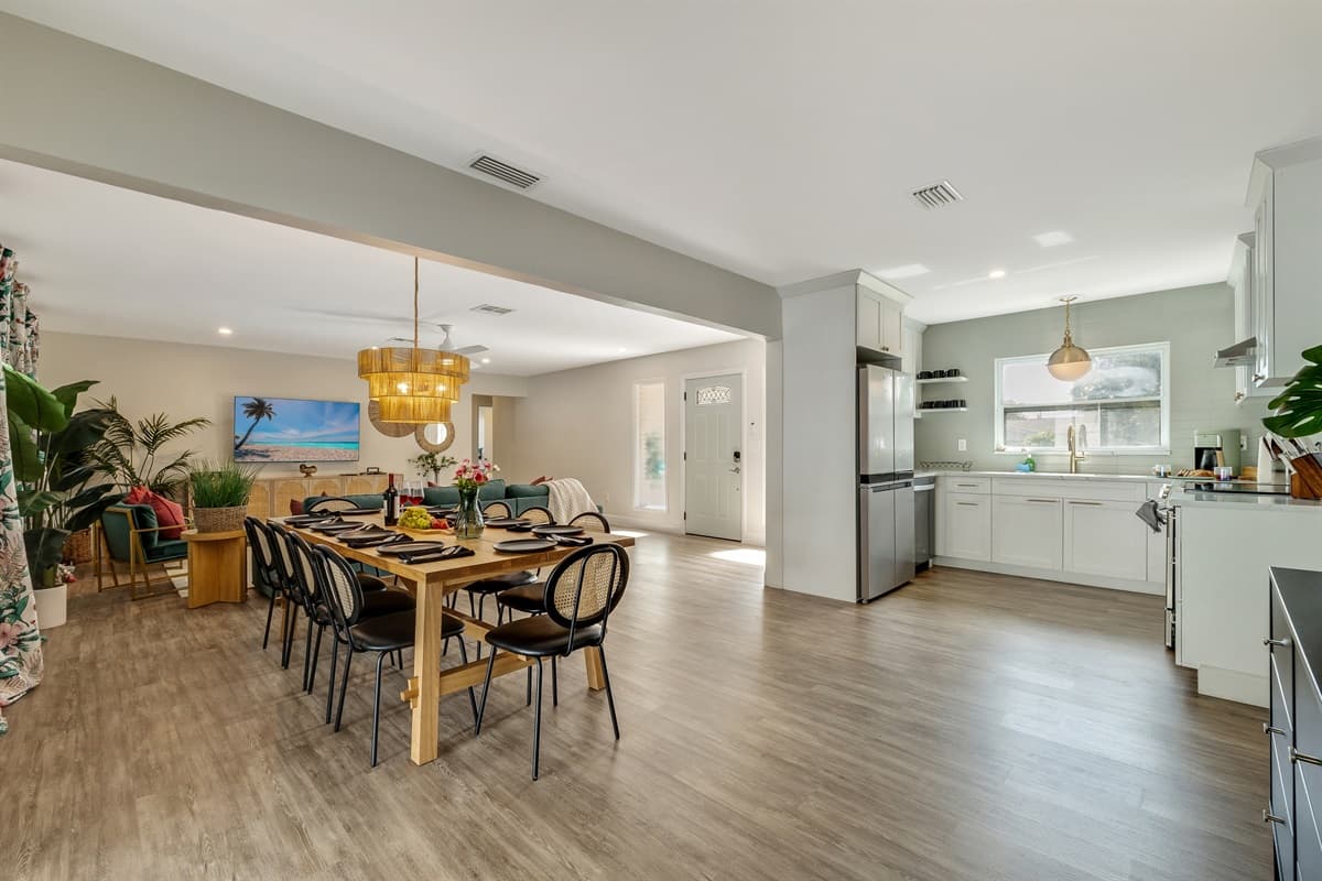 This dining area embodies the essence of hospitality, where every detail is carefully considered to create a dining experience that is as memorable as it is delightful.