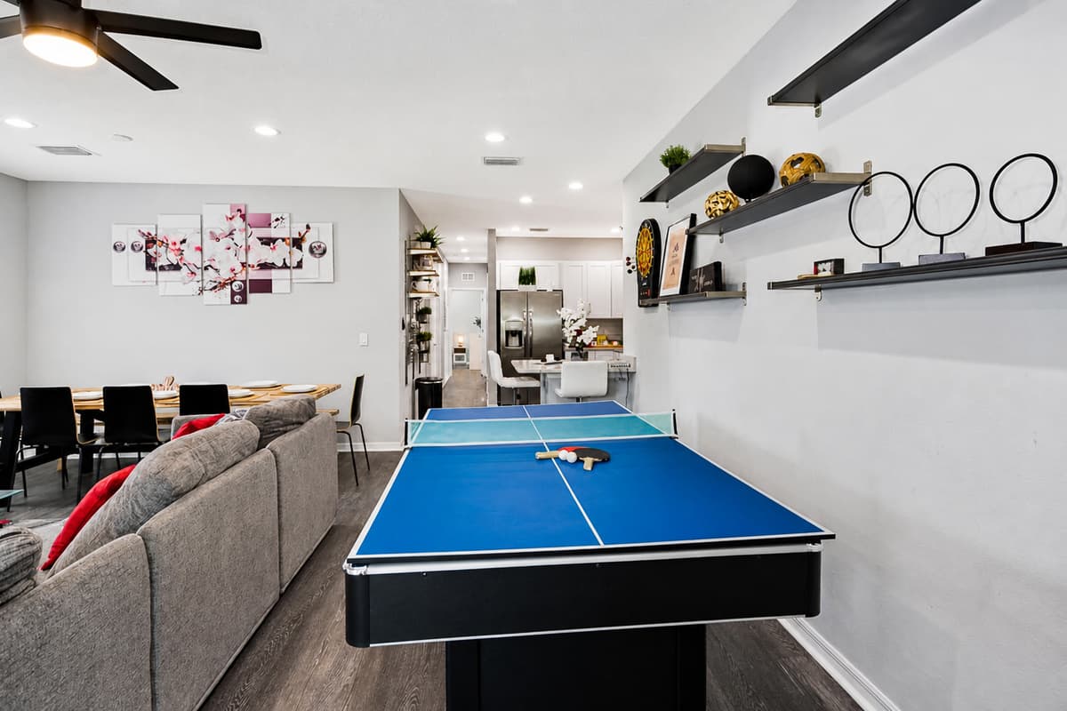 Whether you're honing your billiards skills, engaging in epic ping pong battles, or simply enjoying the lively atmosphere as a spectator, this recreational area promises to be the hub of excitement and camaraderie.
