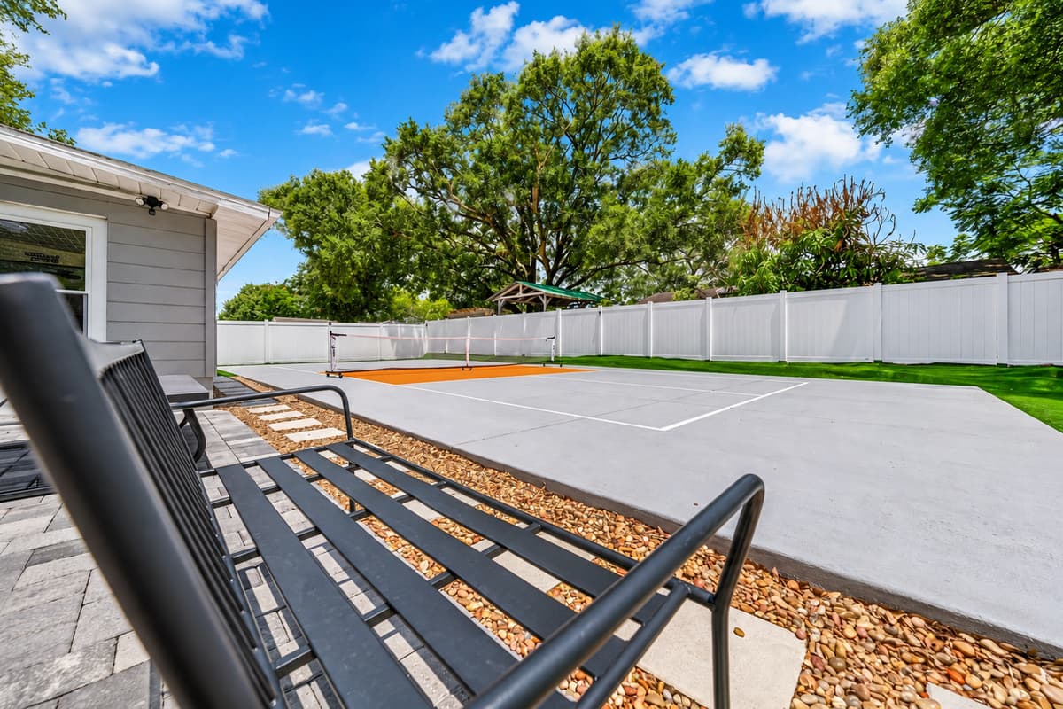 Grab a paddle and enjoy unlimited matches on your private full-size pickleball court, exclusively for you and your group.