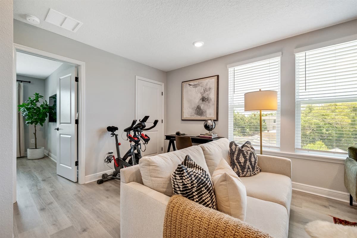 As you step across the threshold, you're greeted by a welcoming atmosphere that envelops you like a warm embrace.