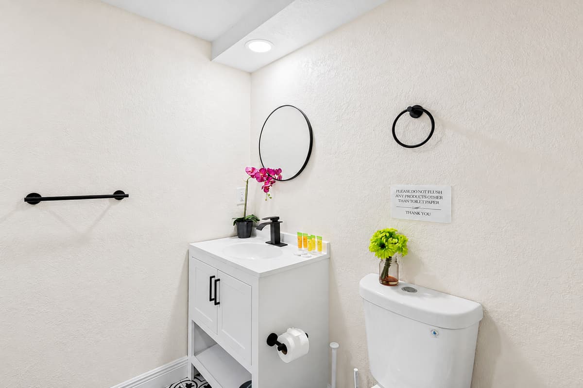 This home features two beautifully updated full bathrooms, designed to offer both style and function for your comfort and convenience.
