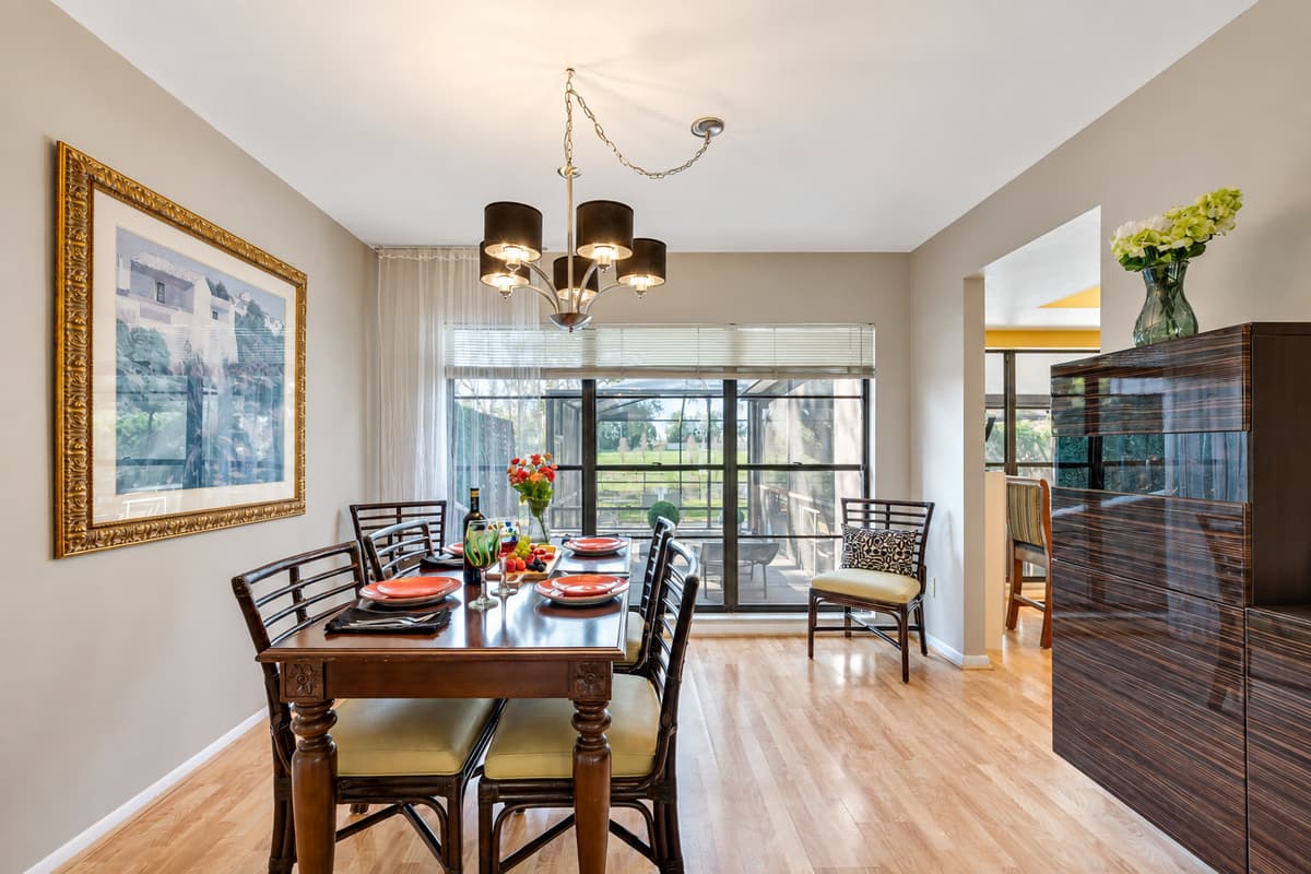 Offering an idyllic setting for memorable meals and intimate gatherings.