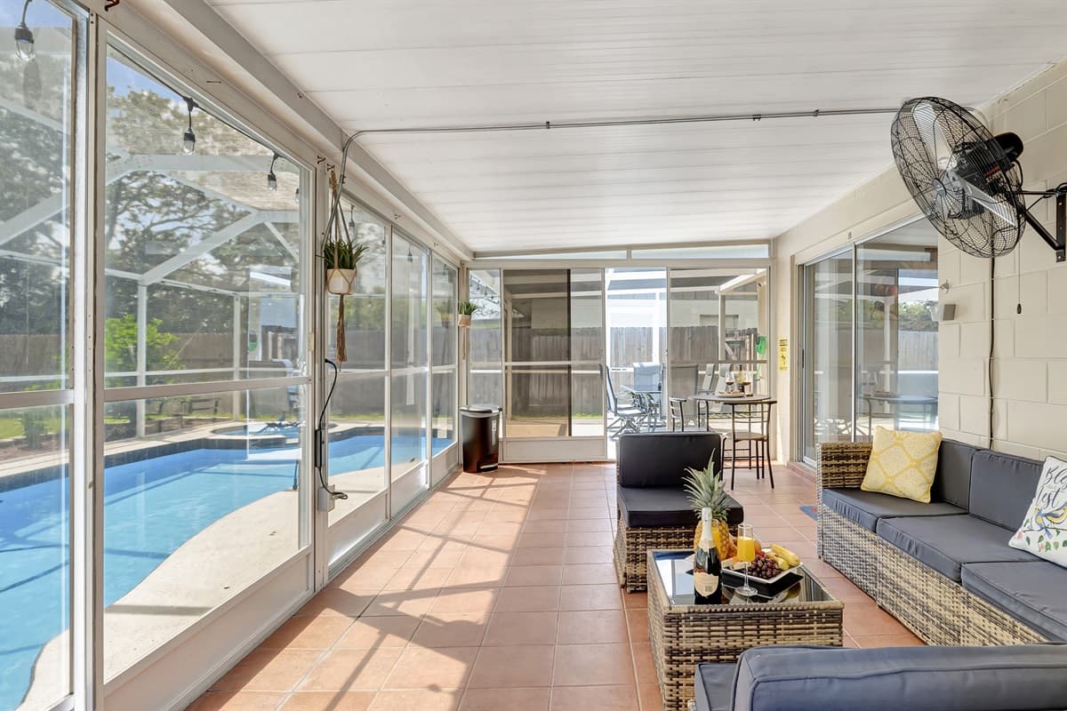 With generous seating arrangements that beckon you to lounge and relax, this refreshing space is your escape from the ordinary.