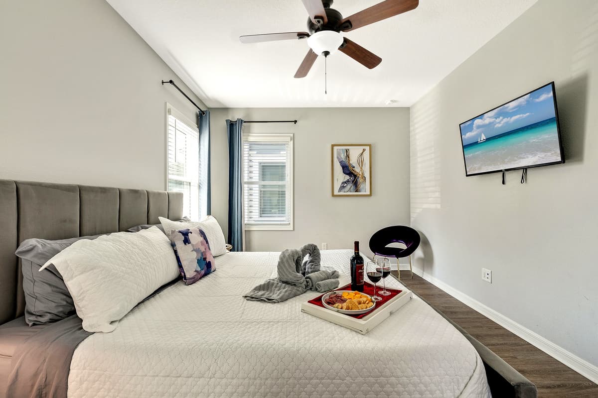 Every detail of the Master Suite has been carefully curated to elevate your stay.