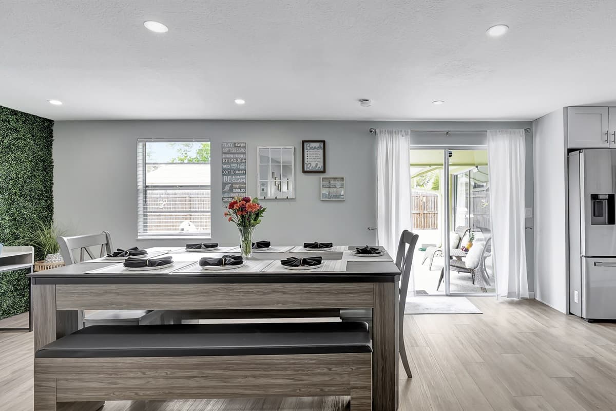 Whether you're enjoying a feast or a friendly game, this space offers endless possibilities for enjoyment and camaraderie.