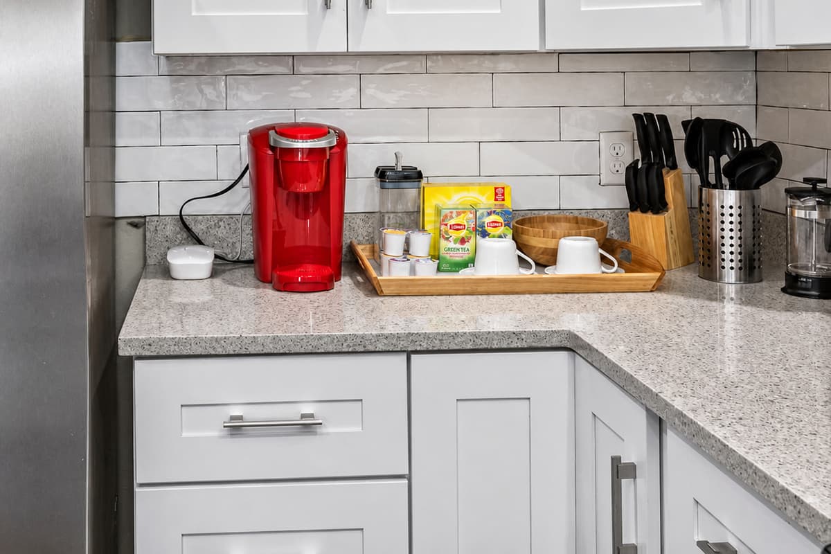 Love coffee? Tea? Enjoy our coffee/tea counter while catching up and having a good laugh with family and friends! If you think this is a plus point? Send us an inquiry and we will fill you in with the details.