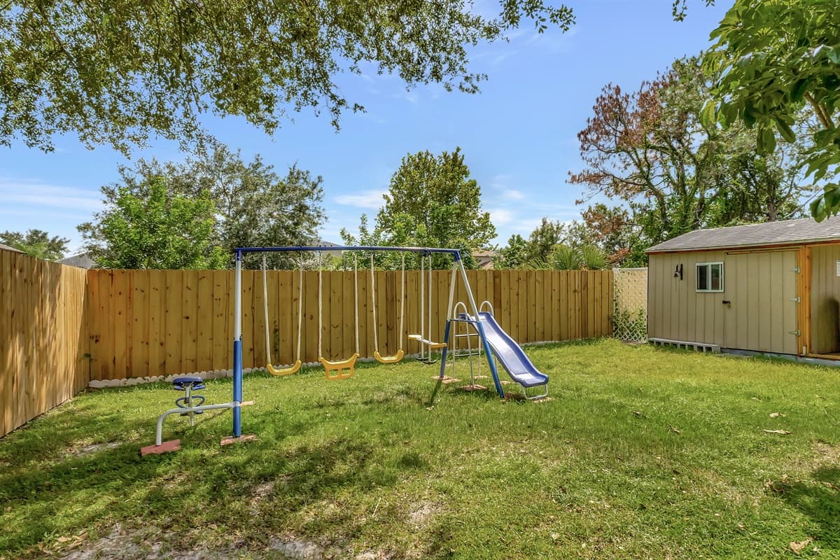 Our outdoor space is a child's dream come true! From laughter-filled swings to adventures in the fresh air, it's a world of endless fun.