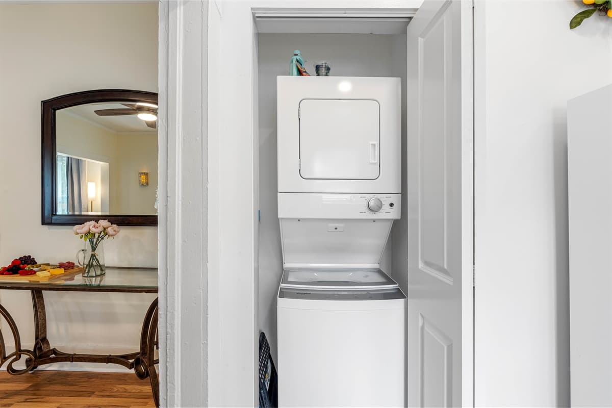 Laundry area