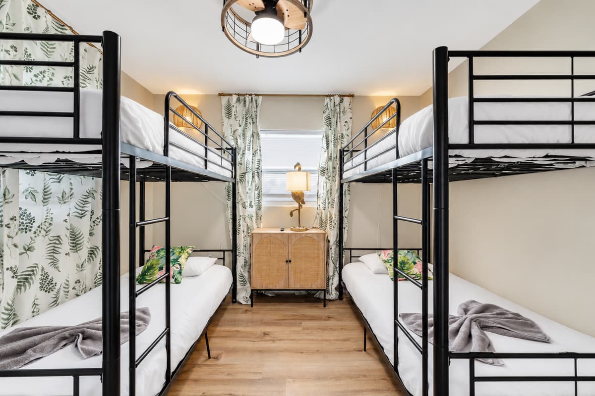 Whether it's children enjoying a sleepover or friends on a weekend getaway, Bedroom 4 ensures that everyone has a comfortable place to rest after a day of adventure.