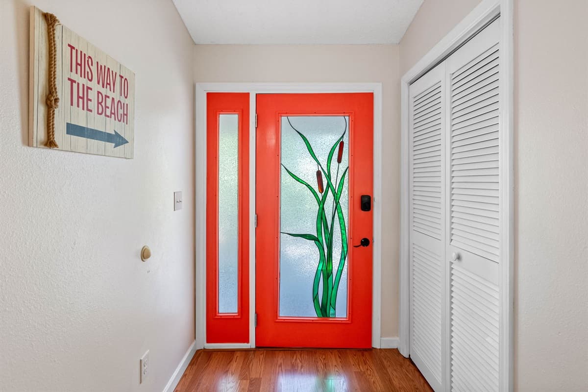 Entrance to the Home