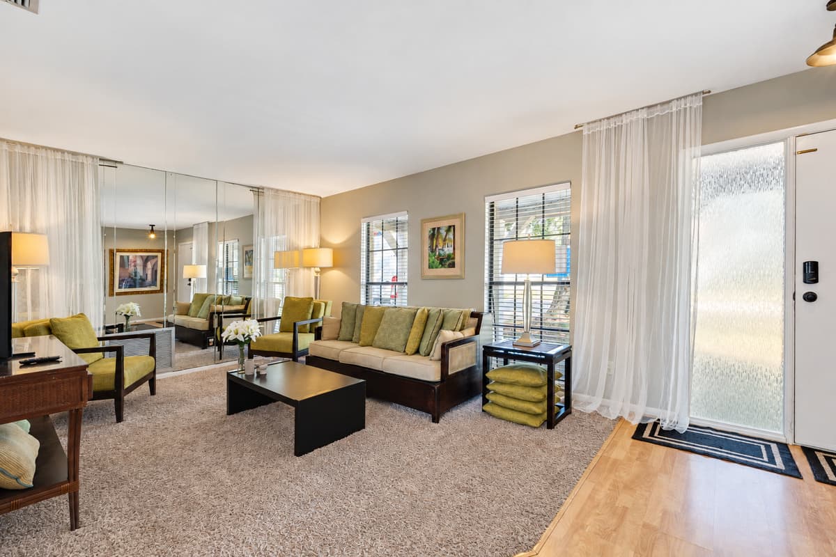 Bathed in natural light, offers breathtaking views of the surrounding landscape.