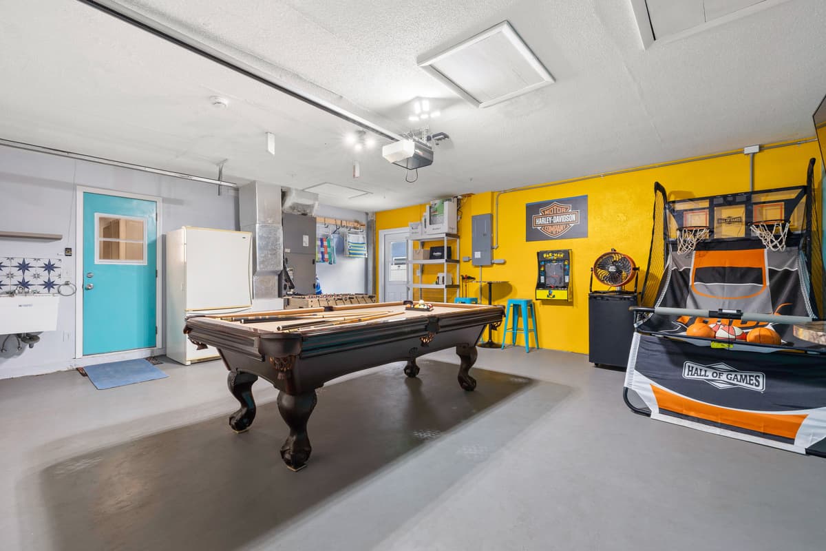 Game Room at Flamingo Palms.