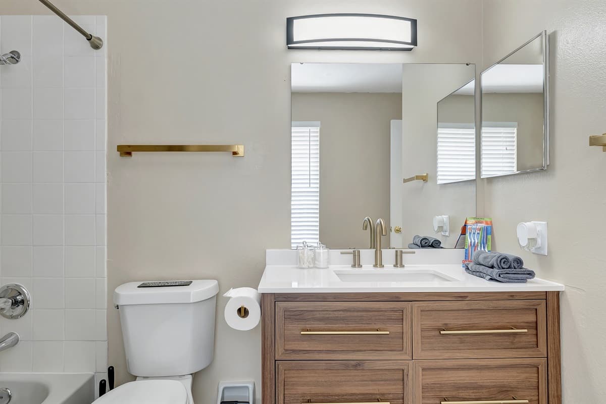 Our beautiful vanity adds a touch of elegance to your daily routine.